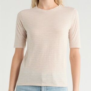 Vince Essential Elbow Sleeve T-Shirt Size M NWT